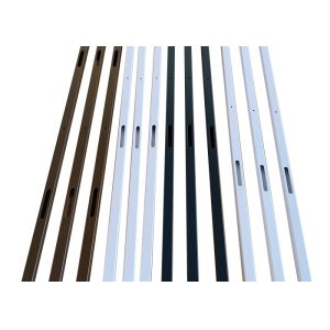 Buy cheap High Strength Aluminium Uprights Powder Coated Strong Profile Structure from wholesalers