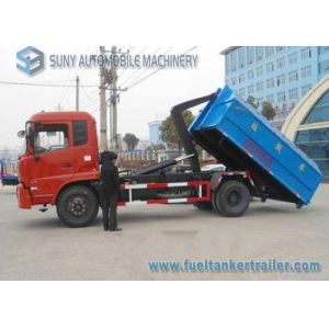 Dongfeng 4x2 8cbm- 10cbm arm hook Garbage Trucks 2 axles 180hp