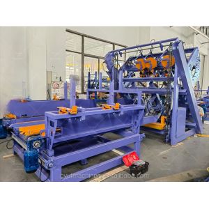 Buy cheap 2024 Euro Wooden Pallet Production Line Automatic Nailing Machine and Finger Joint Press from wholesalers