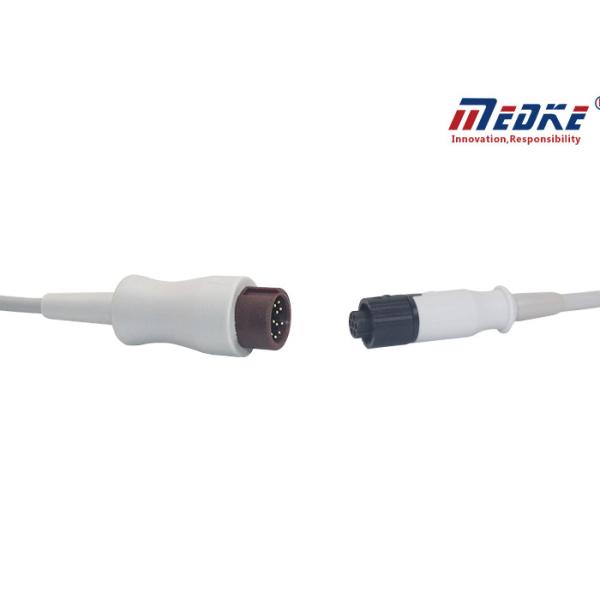 Quality Medex Logical Transducer 10ft 12pin T6 Mindray Ibp Cable for sale
