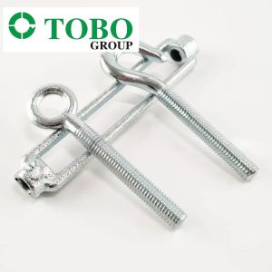 Metric Thread Type Eyelet Bolts Nuts with Round Head Design for Industrial
