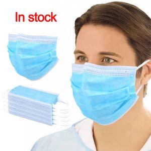 Buy cheap Blue White Disposable Earloop Face Mask Dust Proof CE FDA Certification from wholesalers