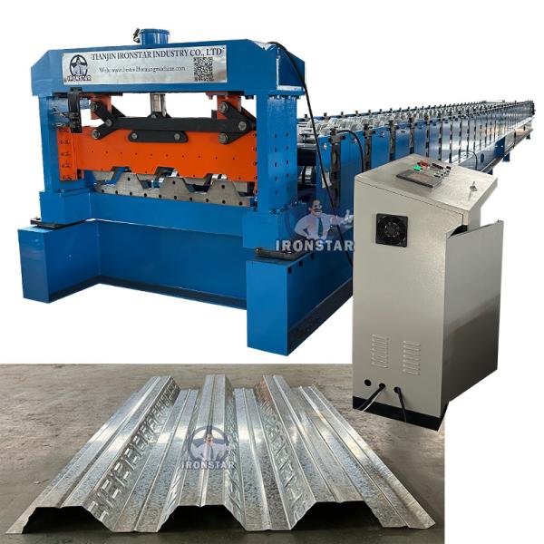 Quality 3 inch decking floor roll forming machine for America  metal deck roll forming machine | deck sheet roll forming machine for sale