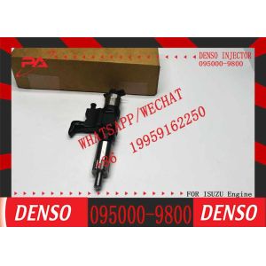 Common Rail Diesel Fuel Injector 095000-9800 8-98219181-0 for Isuzu 4HK1 6HK1