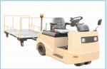 Buy cheap 6000 KG Stepless Speed Regulation Automated Tow Tractor With Grag Trailer from wholesalers