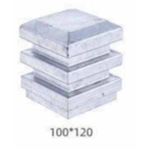 Buy cheap 100x100 Or 4x4 Inch Aluminum Fence Post Cap Ornamental Die Cast Post Cap from wholesalers