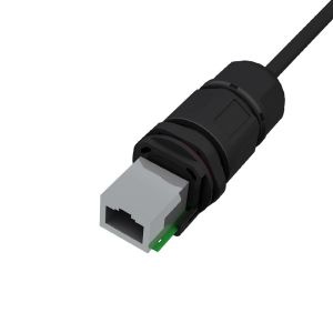 Buy cheap 8P8C 24AWG IP67 Waterproof RJ45 Ethernet Connector from wholesalers