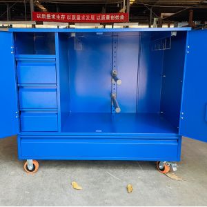 Buy cheap Lockable Large Metal Blue Horse Equipment Saddle Tack Box With 2 Saddle Holders from wholesalers