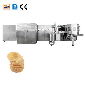 Buy cheap PLC Control System Automatic Waffle Basket Making Machine With Capacity from wholesalers