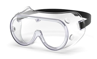 Quality Adjustable Headband  Medical Safety Goggles Anti Fog Coating Splash Proof for sale