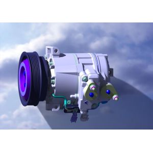 Buy cheap R134a 12V Piston Air Conditioning Compressor 130mm Clutch from wholesalers