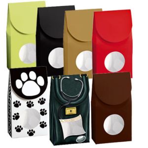 Buy cheap Small Gourmet Luxury Packaging Box , Protective Varnish Gloss Window Boxes from wholesalers