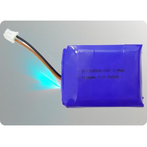 Buy cheap 3.7V 1100mAh Lithium Polymer Battery with 6A Discharge from wholesalers