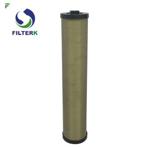 Filterk 1μm Accuracy Air Compressor Filter Cartridge , High Precision Air