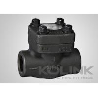 Buy cheap Forged steel Piston Check Valve, Bolted Cover, NPT BSPT, Socket Weld End product