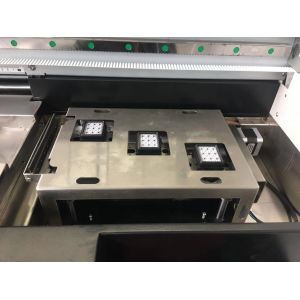 Dual CMYK Color Flag Printing Machine / Direct To Fabric Printing Machine With