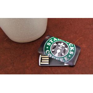 Plastic Wallet Size Usb Flash Drive Business Card