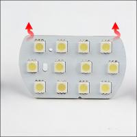 Buy cheap PCB Board Fabrication With 12 High Light LEDs For Car Reading Ligt Supports product