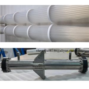 Buy cheap Custom Robust Design PTFE Heat Exchanger With Heavy Duty CPVC Mounting Bracket from wholesalers