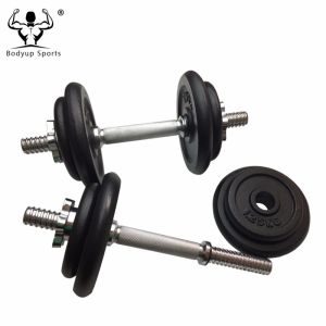 Buy cheap Adjustable Cast Iron Weight Disc Dumbbell Spinlock Set from wholesalers