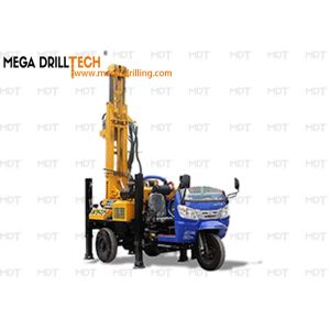 Buy cheap Deep Rock Water Well Crawler Drilling Rig with hydraulic outriggers from wholesalers