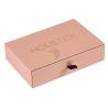 Buy cheap Recyclable Custom Cosmetic Packaging Box Sliding Drawer Essential Oil Paper Box With Plastic Tray from wholesalers