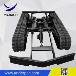 Buy cheap Hydraulic crawler rubber track undercarriage system for custom undercarriage from wholesalers