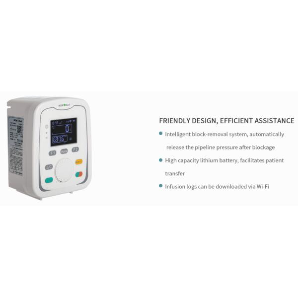 Buy cheap Compact Portable Medical Infusion Pumps Ultrasonic bubble detection from wholesalers