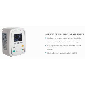Buy cheap Compact Portable Medical Infusion Pumps Ultrasonic bubble detection from wholesalers