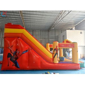 Factory Commercial Inflatable Slide Spider-Man Inflatable Jumping Castle