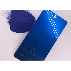 Buy cheap Candy Bule Color Epoxy Polyester Custom Powder Coating Paint For Car Wheel from wholesalers