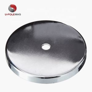 Buy cheap ±1% Ferrite Magnetic Fastener Round Base Pot Magnet for General Tools Instruments from wholesalers