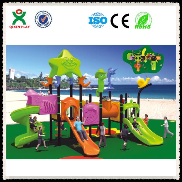 Quality Outdoor playground equipment for schools QX-051B for sale