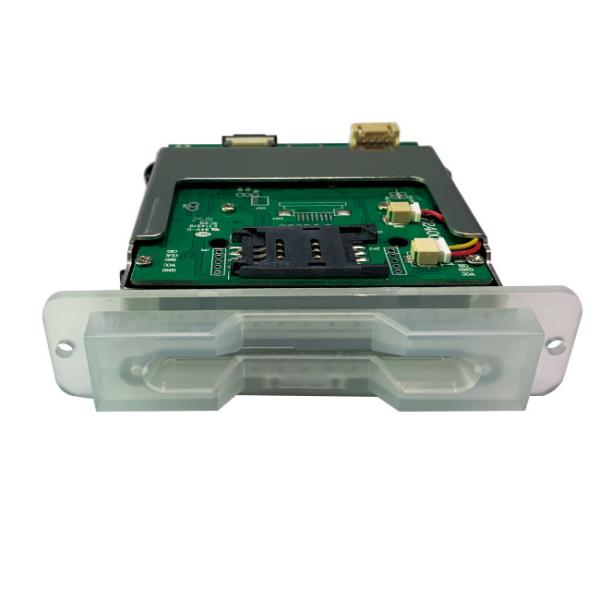 2 In1 Manual Insert Smart Card Reader Hybrid Card Reader Half Insert RFID /