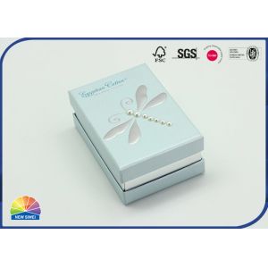 Buy cheap Specular Silver Foil Hot Stamping Shoulder Box Biodegradable from wholesalers