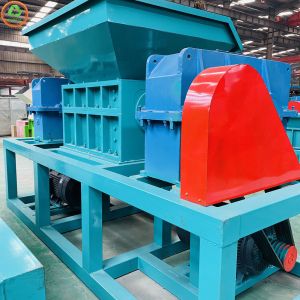 Buy cheap Double Shaft Double Motor Shredder Machine for Thickened Body Plate Scrap Plastic PMMA from wholesalers