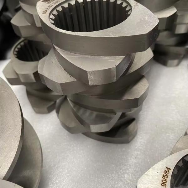 38CrMoAlA/W6Mo5Cr4V2/Cr26MoV Customized Screw Elements Of Twin Screw Extruder