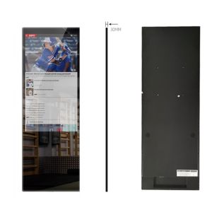32 inch Touchscreen Smart Mirror , 350cd/m2 Interactive Home Gym Mirror