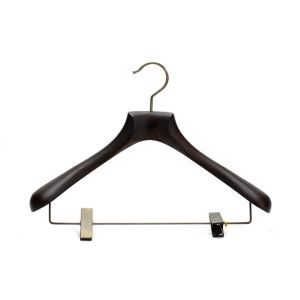 Buy cheap Betterall Steady Closet Complete Pearl Nickel Clips Wood Coat Hanger from wholesalers