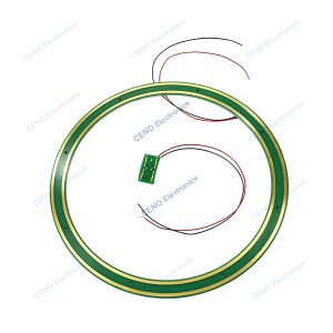 Buy cheap Pancake Slip Ring with PCB-style electric power and signal for robot arms from wholesalers