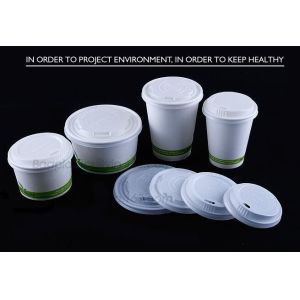 Eco-Friendly Biodegradable Cornstarch CPLA Cups,FDA SGS certificated disposable