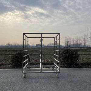 Buy cheap Customized Stainless Steel Tray Trolley For Bakery Machinery Bread from wholesalers