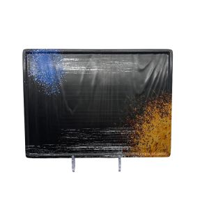 Buy cheap 11.5'' Restaurant Melamine Soup Plate Dinnerware Galaxy Pattern from wholesalers