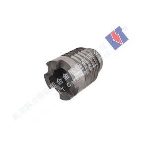 Water Eye Tungsten Carbide Parts Cross Bonding Threaded Spray Nozzles