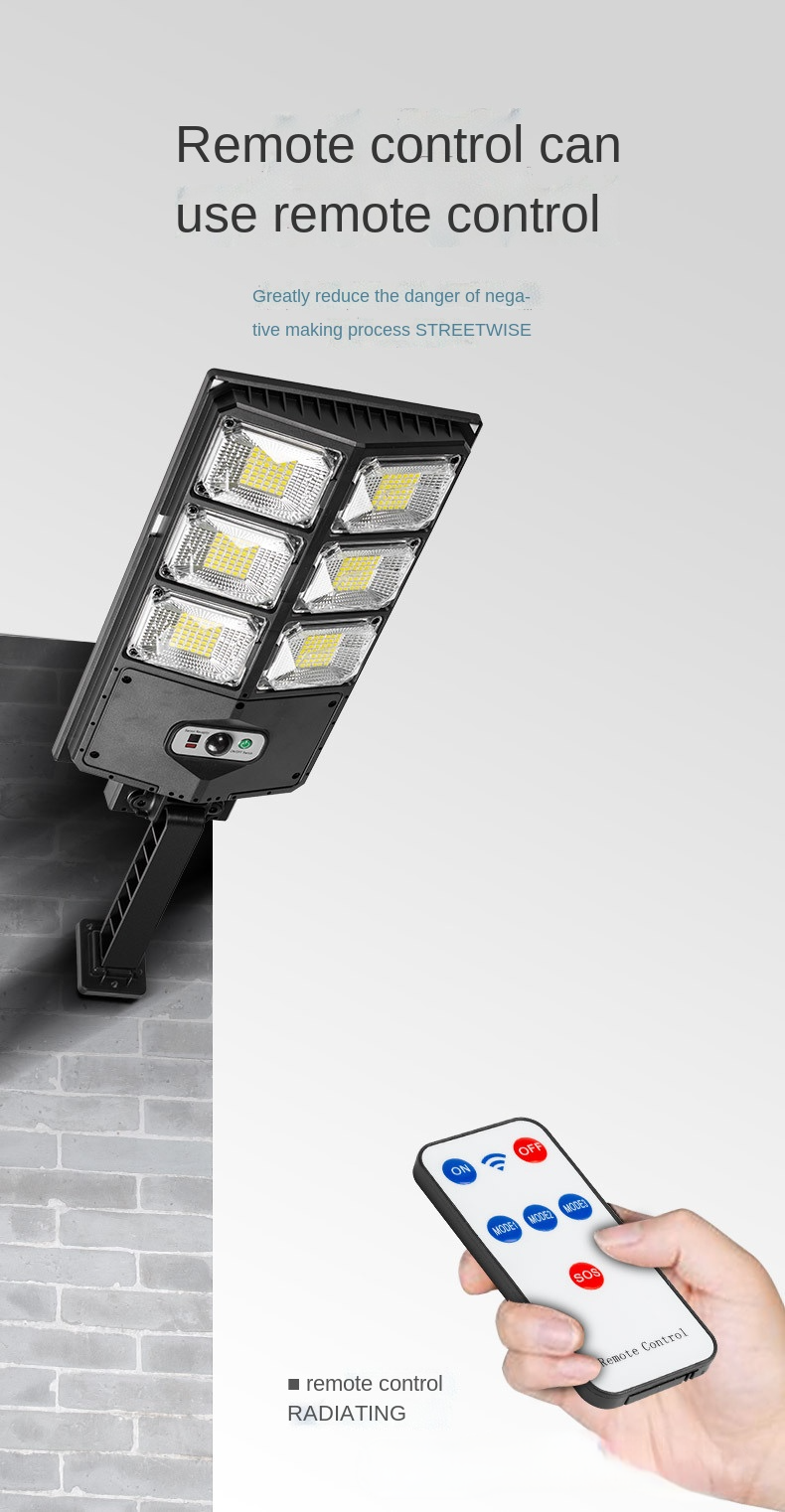 Buy cheap All In One Solar Street Light with 2835 SMD LEDs 18650 Lithium Battery and No Wiring for Easy Installation from wholesalers