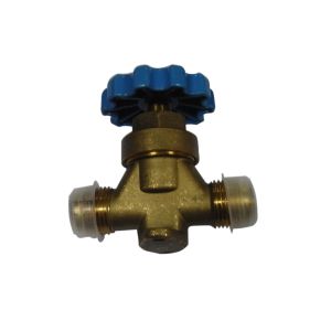 Buy cheap 1/4 SAE KM Diaphragm Hand Valve Refrigeration Service Valves from wholesalers