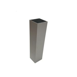 Buy cheap Rectangular Silver Aluminum Alloy Profile Aluminum Tube 6063 T5 from wholesalers