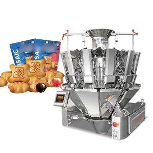 High Capacity Vertical Packaging Machine Snack Sachet Granule Weighing and