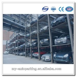Buy cheap Mechanical Parking System Hydraulic Stacker steel structure car garage from wholesalers