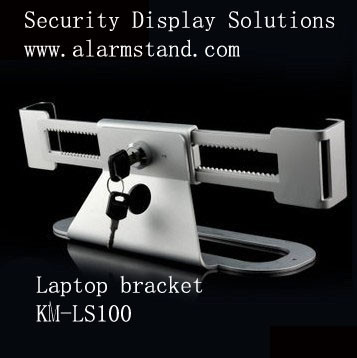 Quality COMER anti-theft tabltop locker laptop security display mounting bracket for sale
